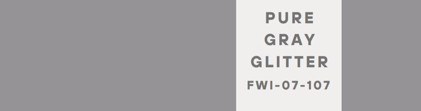 PURE GRAY GLITTER Lami Gloss Panel